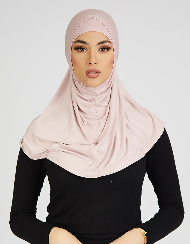 2 Piece Hijab Cap / Scarf - Light Shades