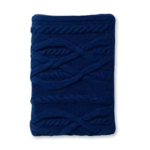 Alicia Adams Alpaca Buckley Throw in Admirals Blue