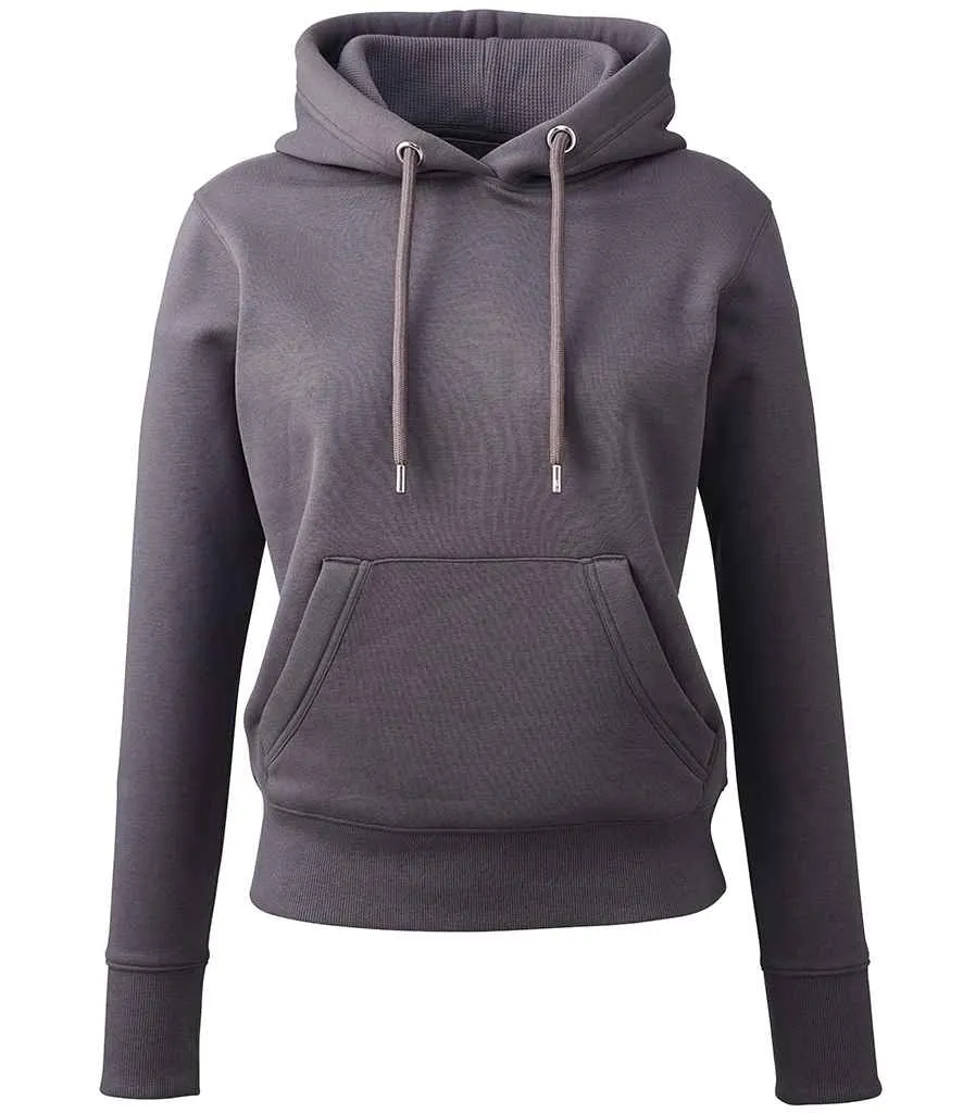 Anthem Ladies Organic Hoodie | Charcoal