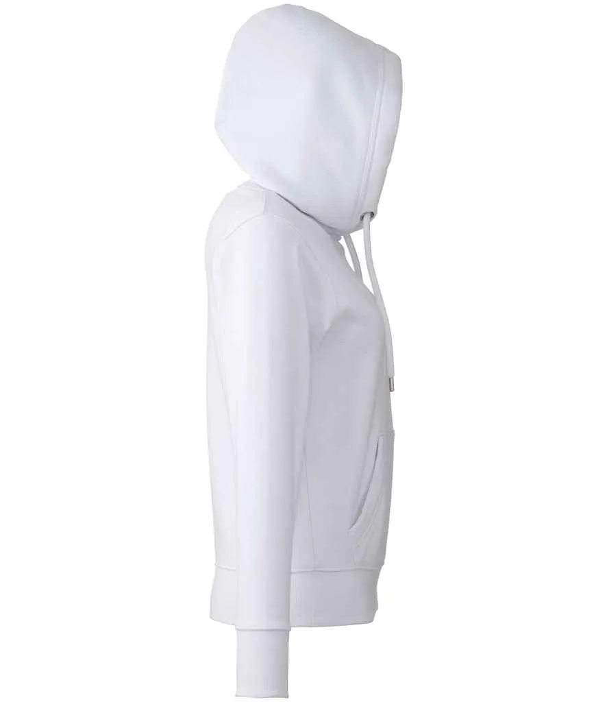 Anthem Ladies Organic Hoodie | White