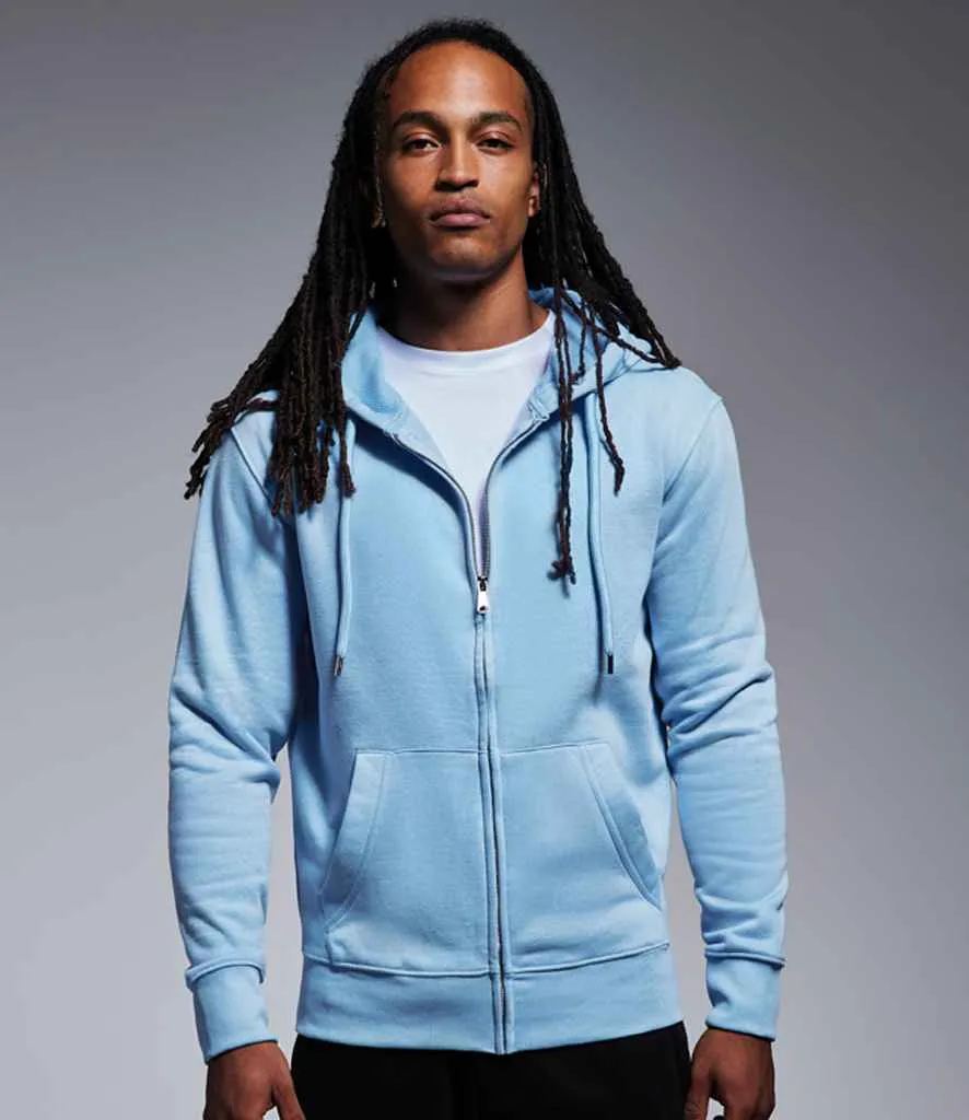 Anthem Organic Full Zip Hoodie | Light Blue