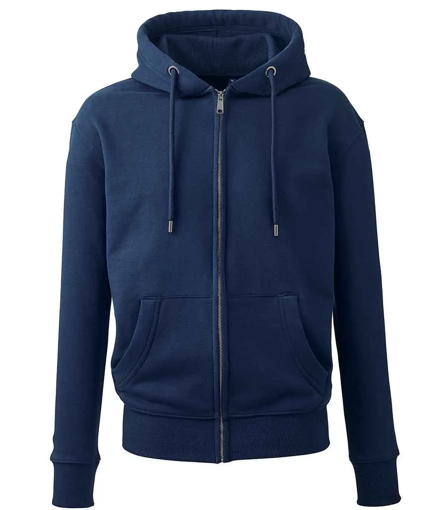 Anthem Organic Full Zip Hoodie | Navy