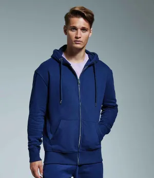 Anthem Organic Full Zip Hoodie | Navy