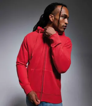 Anthem Organic Full Zip Hoodie | Red