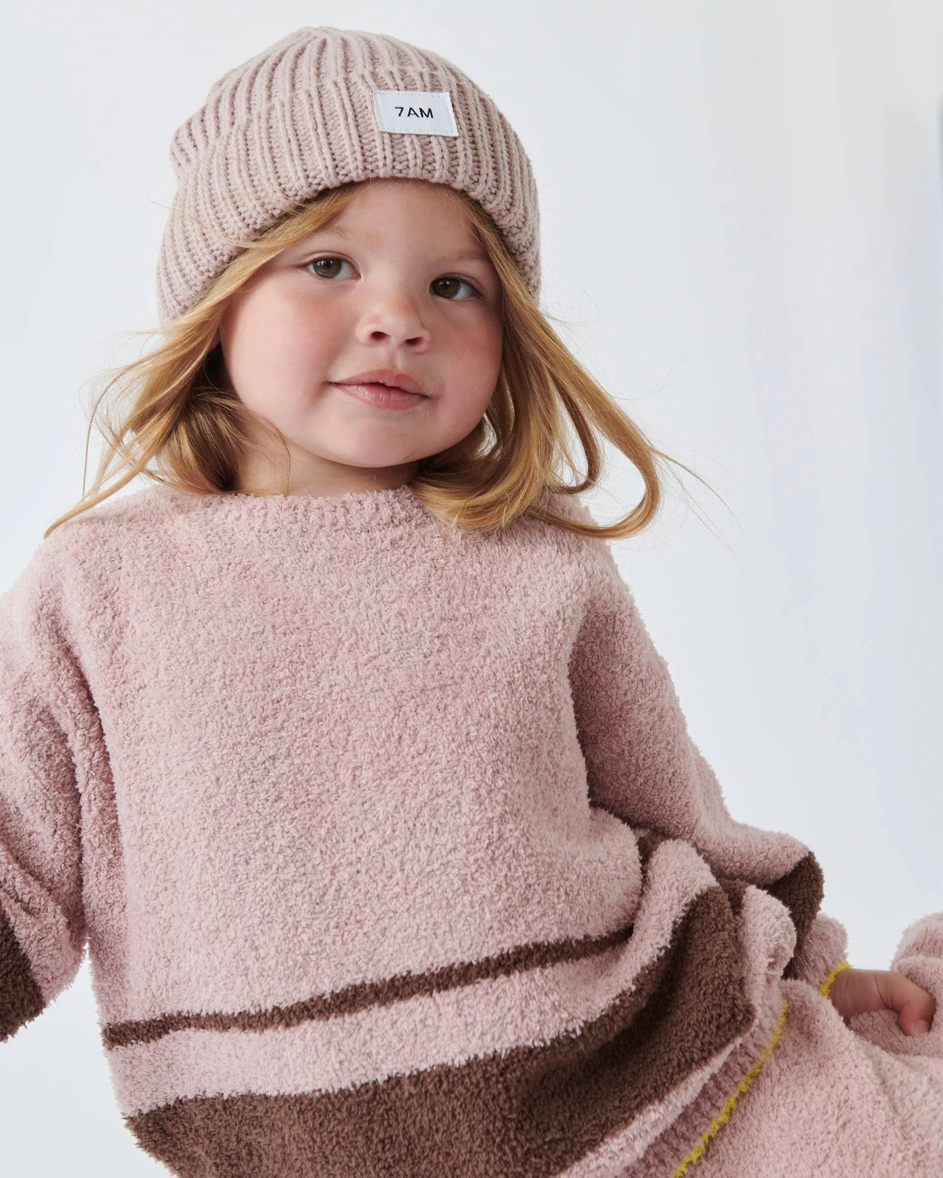 Ash Rose Chunky Beanie (One Size - Kids)