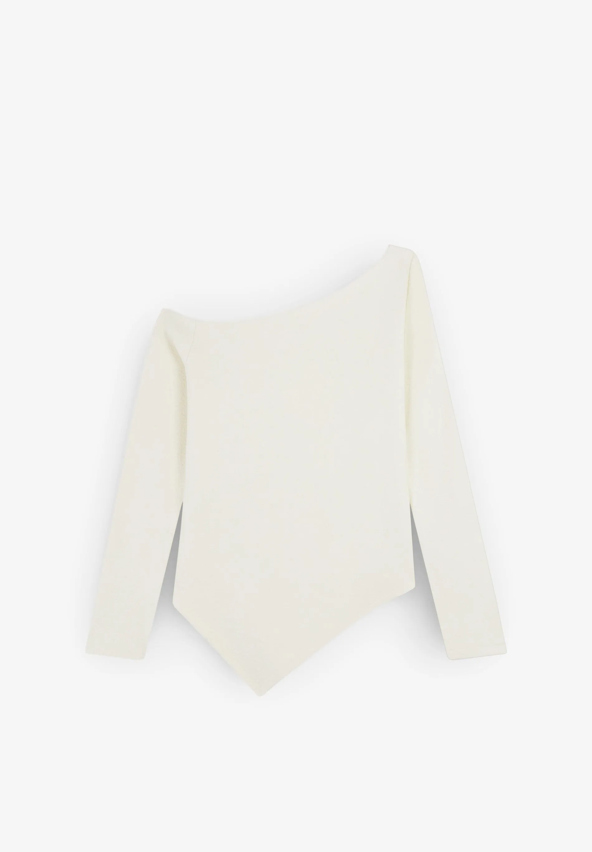 ASYMMETRIC NECKLINE TOP