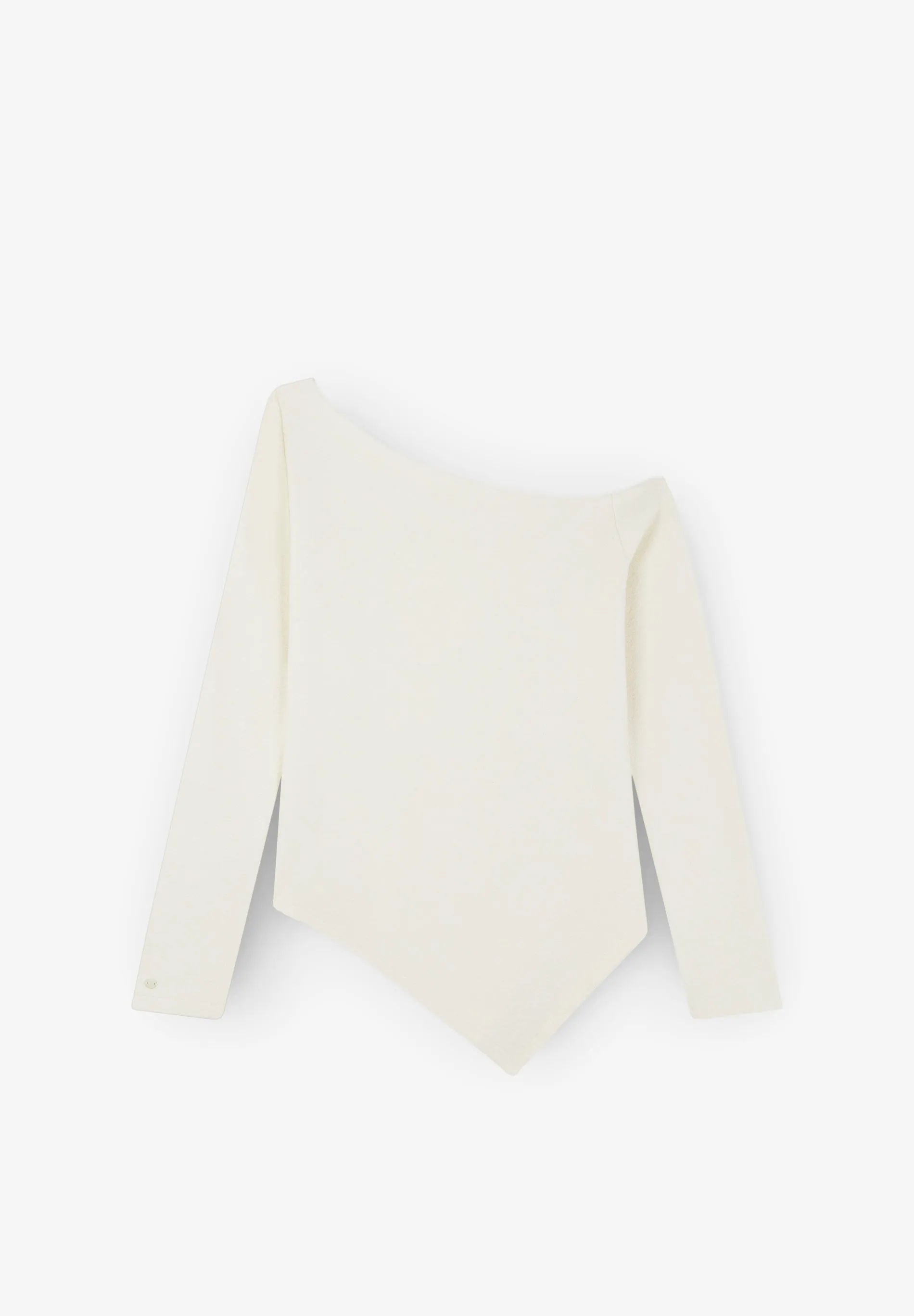 ASYMMETRIC NECKLINE TOP