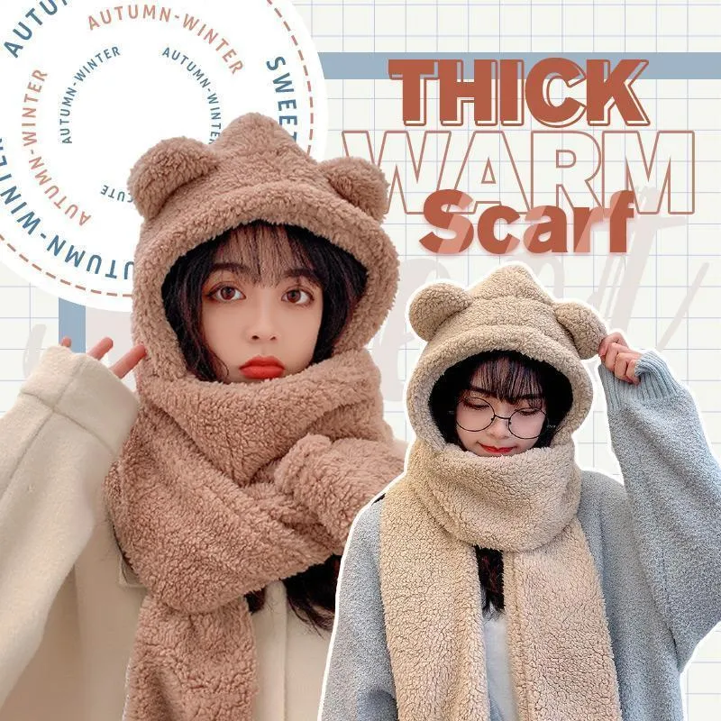 Autumn-winter Sweet-cute Thick Warm Scarf