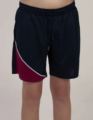 Be Seen Kids elastic waist shorts with drawstring and 2 side pockets (BSSH2055K)