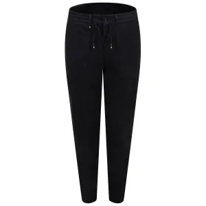 C-Perin-234 Cotton Relaxed Fit Trousers Black - W23