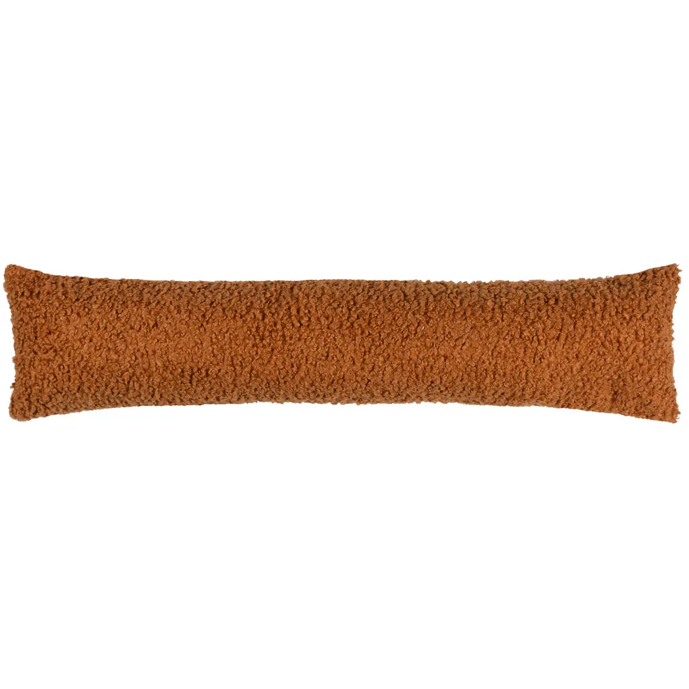 Cabu Textured Boucle Draught Excluder Ginger