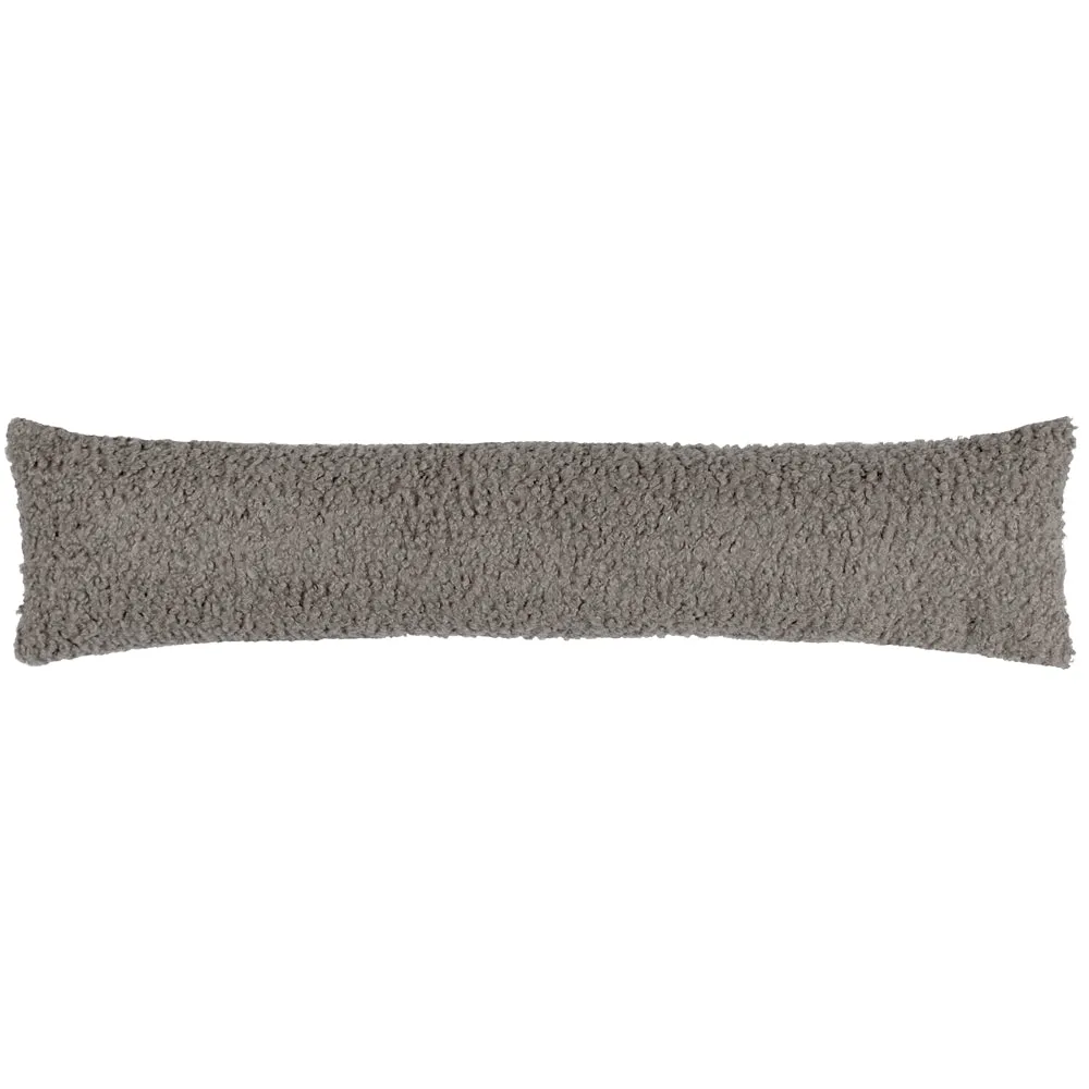 Cabu Textured Boucle Draught Excluder Storm Grey