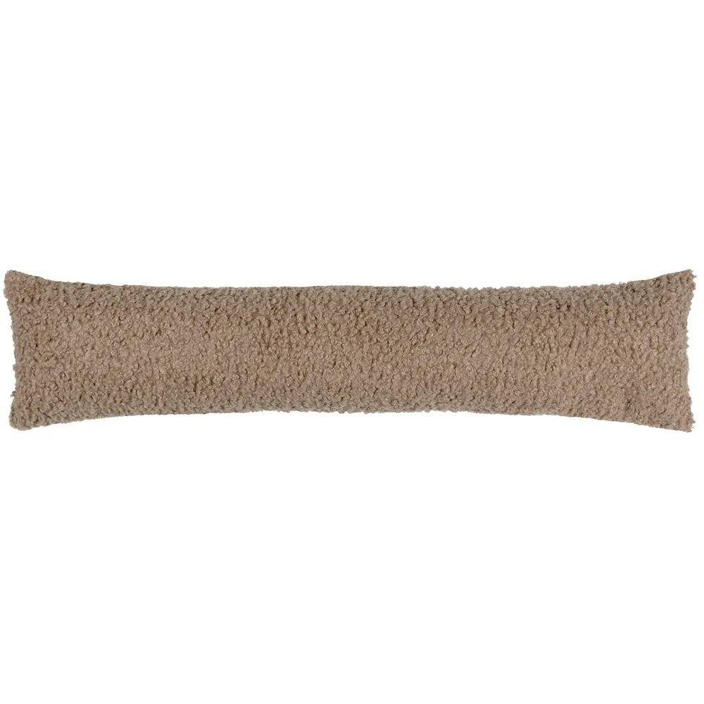 Cabu Textured Boucle Draught Excluder Taupe