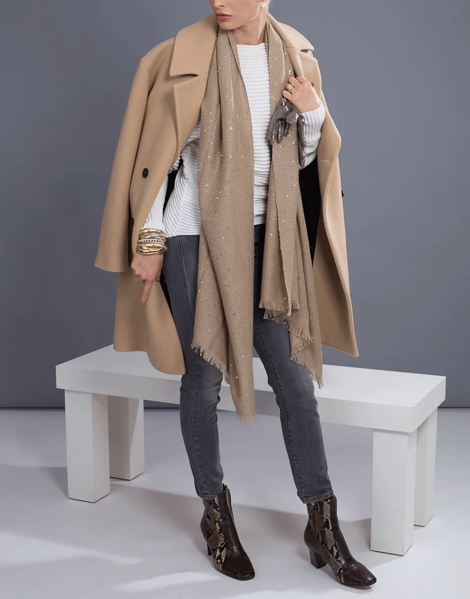 Cappotto Self Belt Coat