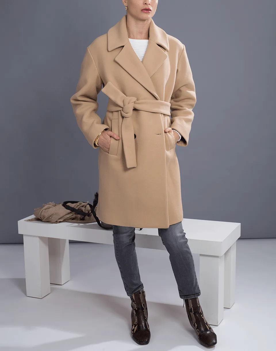 Cappotto Self Belt Coat