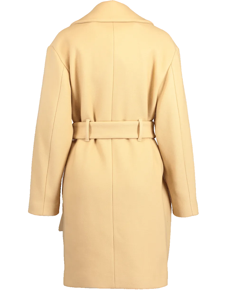 Cappotto Self Belt Coat