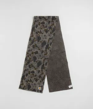 Carhartt Palmer Scarf - Camo Duck Jacquard / Grey