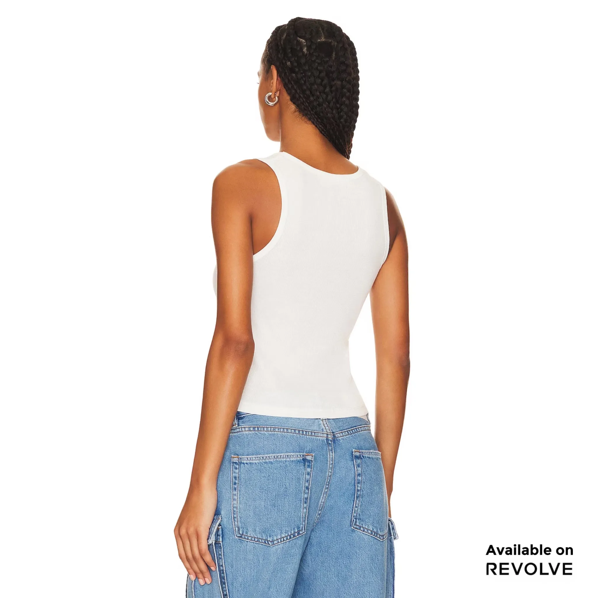 Caribbit - Rib Tank - White