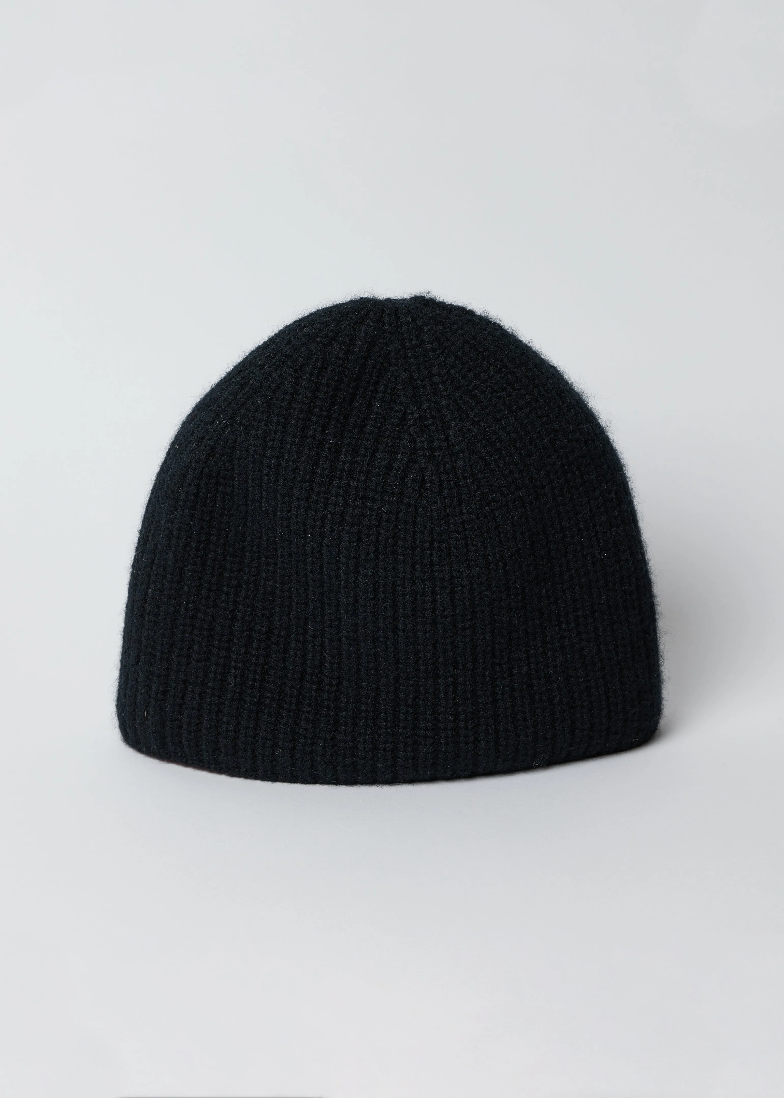 Cashmere Chunky Beanie - Black - Hat Attack