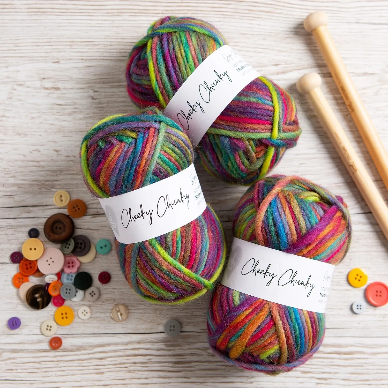 Cheeky Chunky Twist Yarn 100g Ball