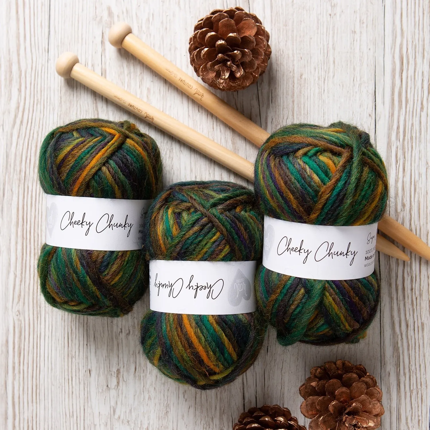 Cheeky Chunky Twist Yarn 100g Ball