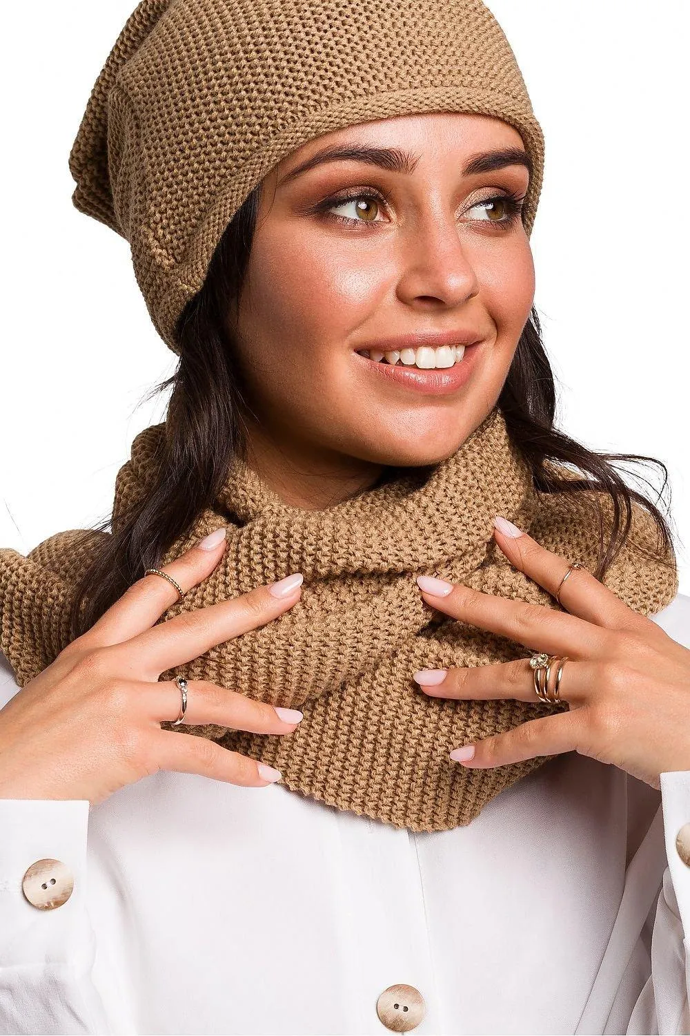 Chic Knit Infinity Scarf Wrap