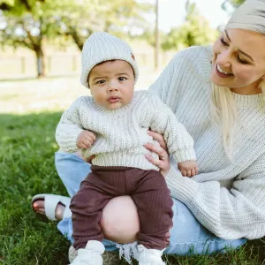 Chunky Knit Sweater - Shell