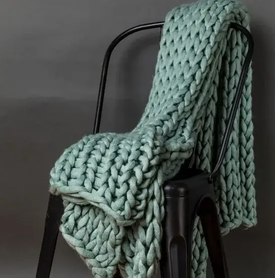 Chunky Knit Throw