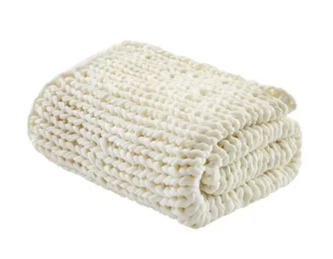 Chunky Knit Throw