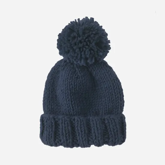 Classic Pom Knit Hat - Various Colors