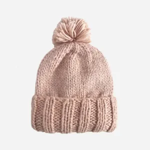 Classic Pom Knit Hat - Various Colors