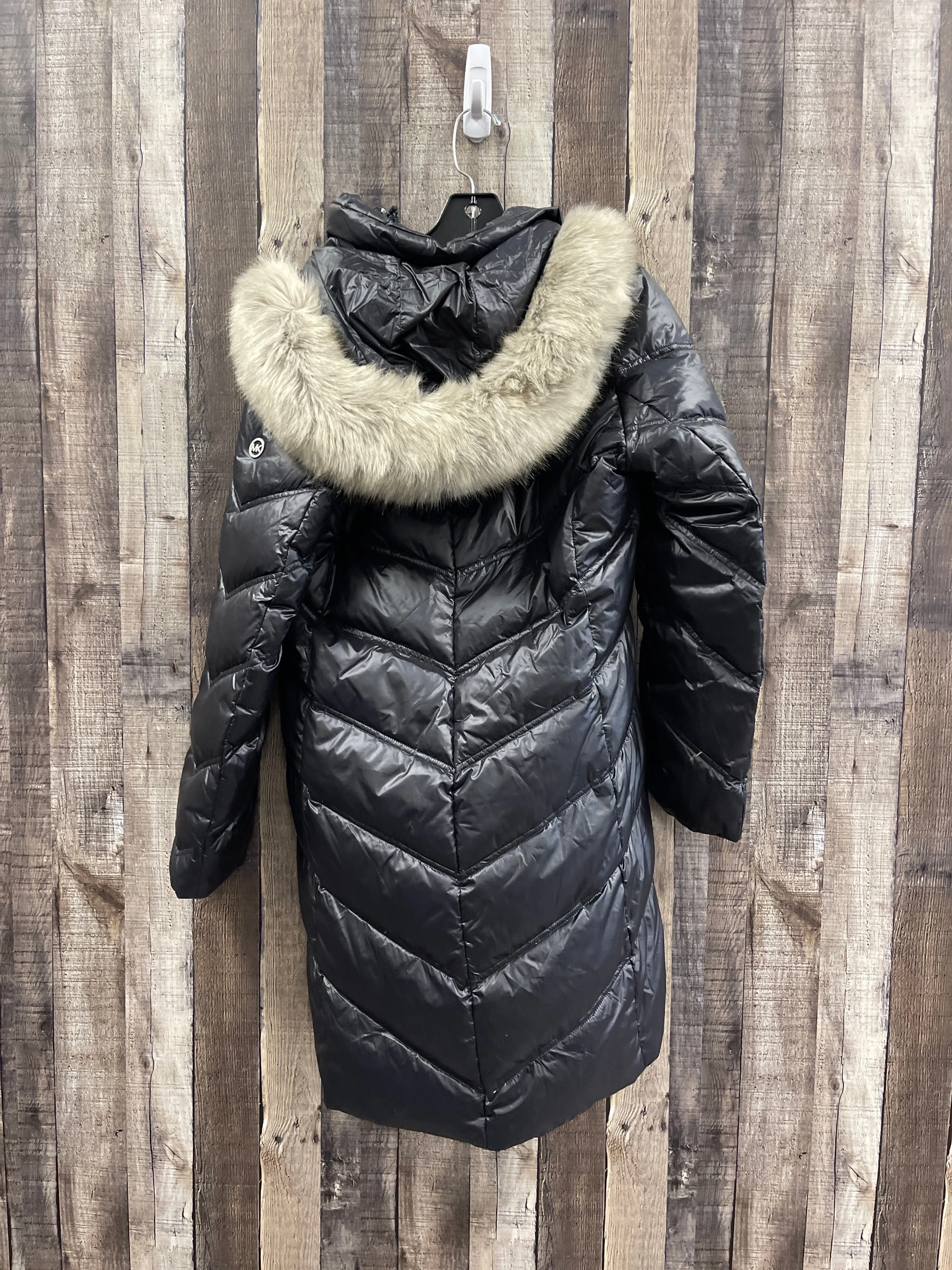 Coat Puffer & Quilted By Michael By Michael Kors In Black, Size: L