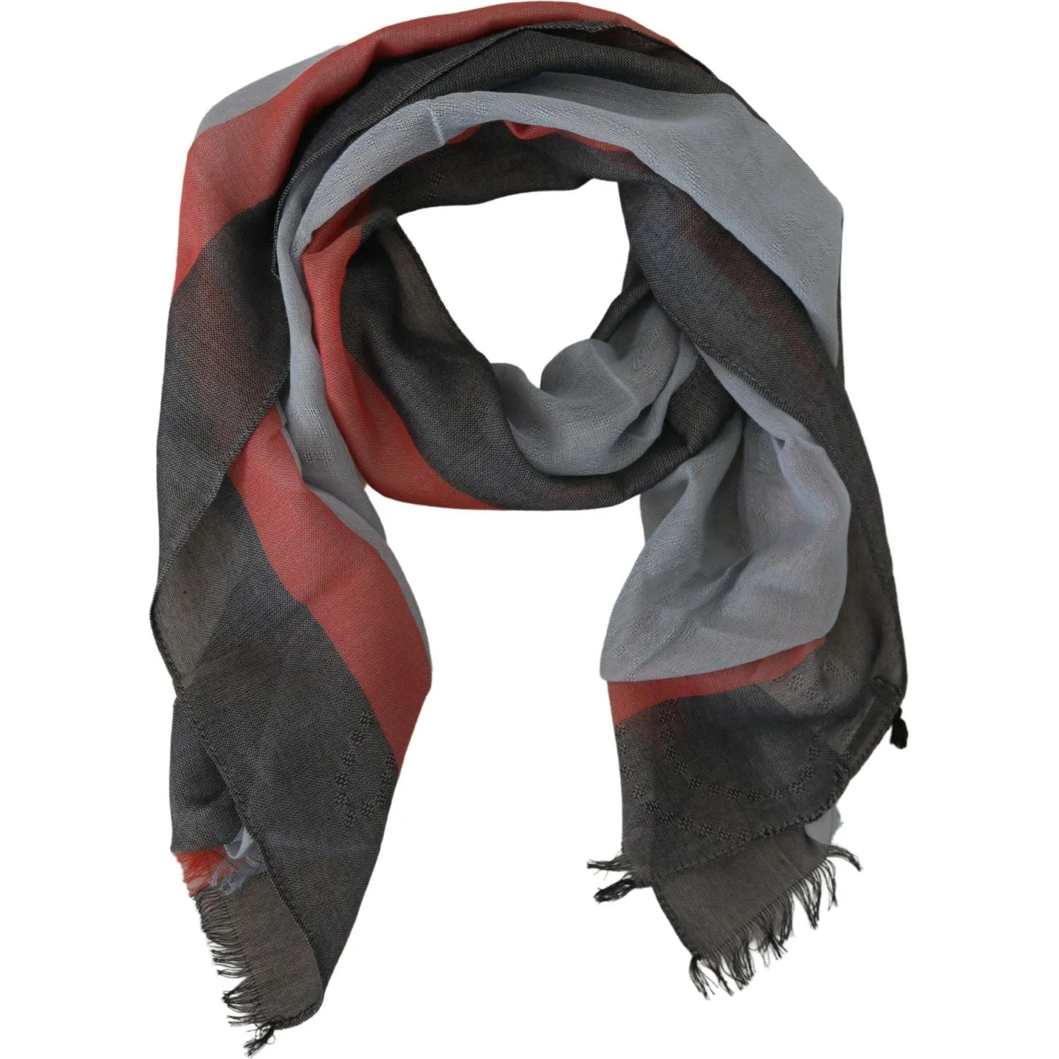 Costume National Multicolor Cotton Men's Luxury Scarf