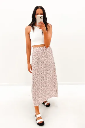 Delilah Floral Maxi Skirt Print