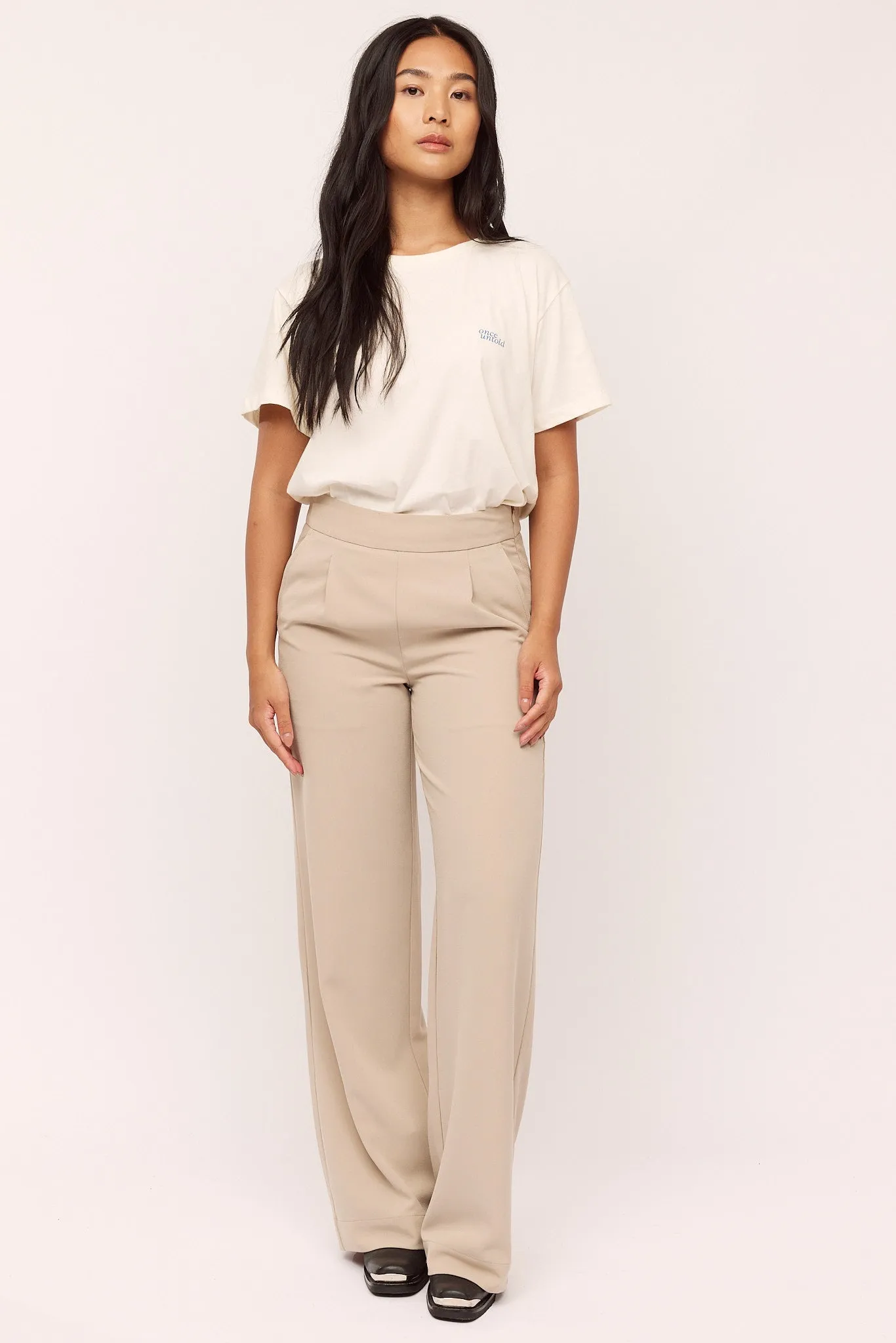 Ebony Trouser - Desert Sand