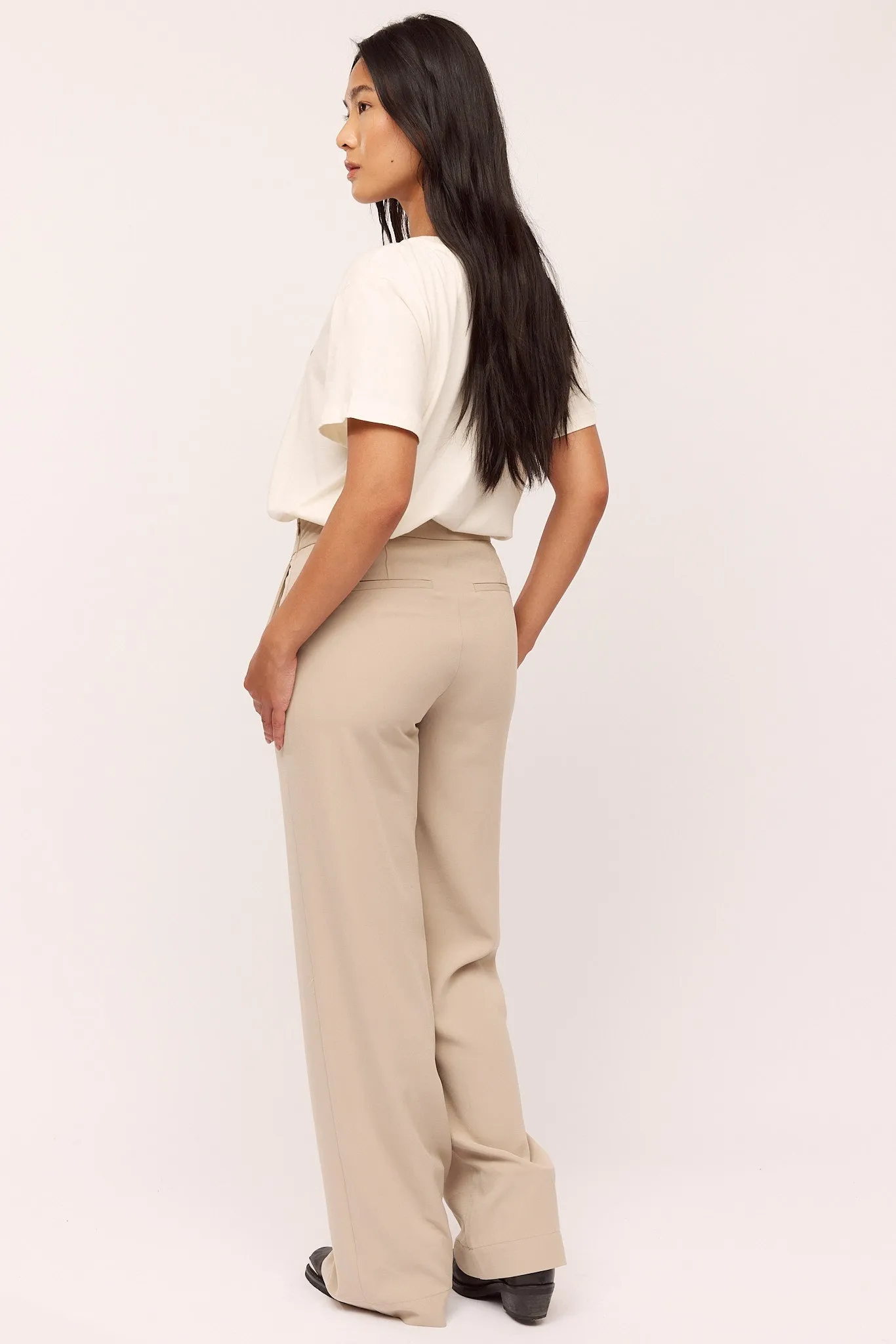 Ebony Trouser - Desert Sand