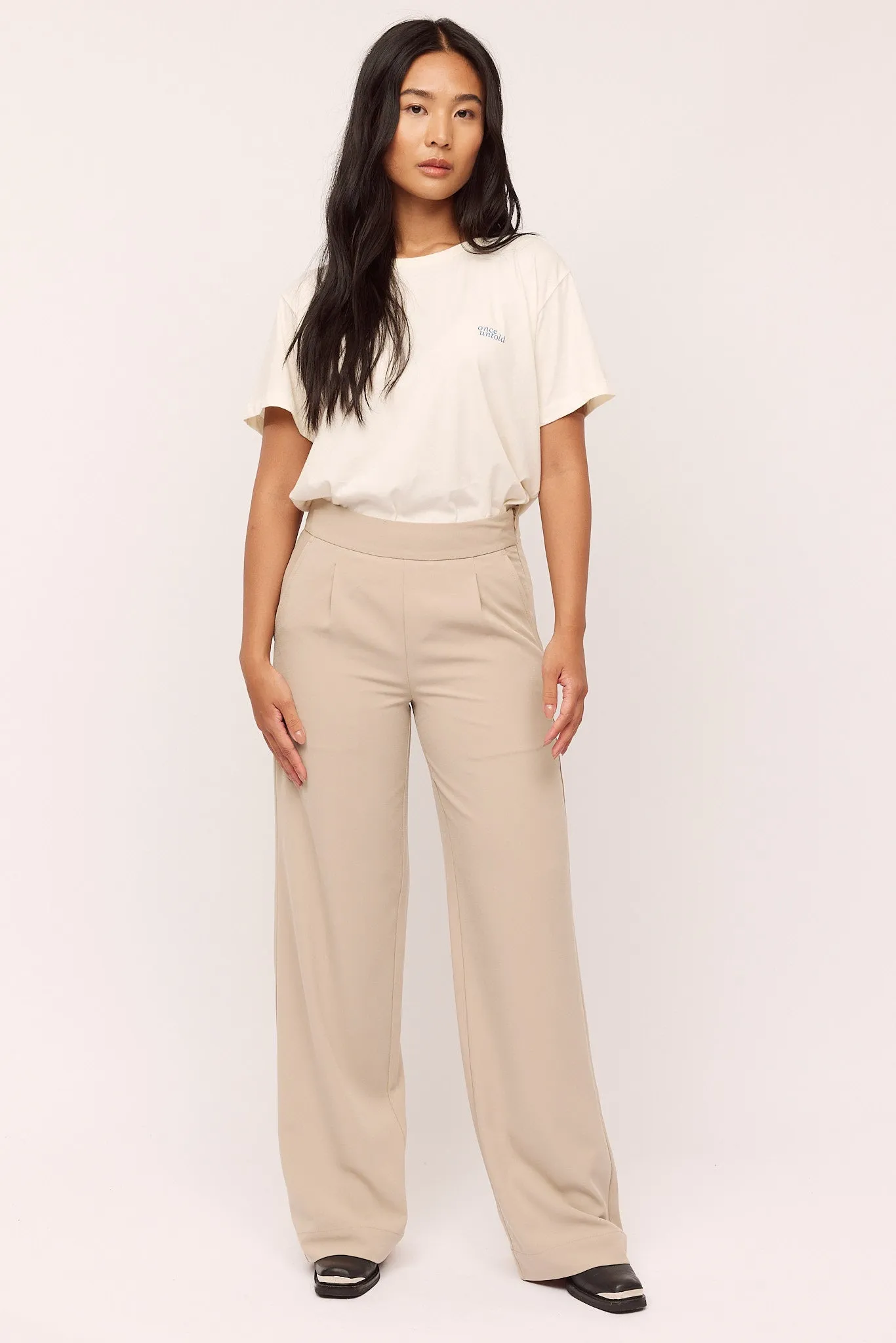 Ebony Trouser - Desert Sand