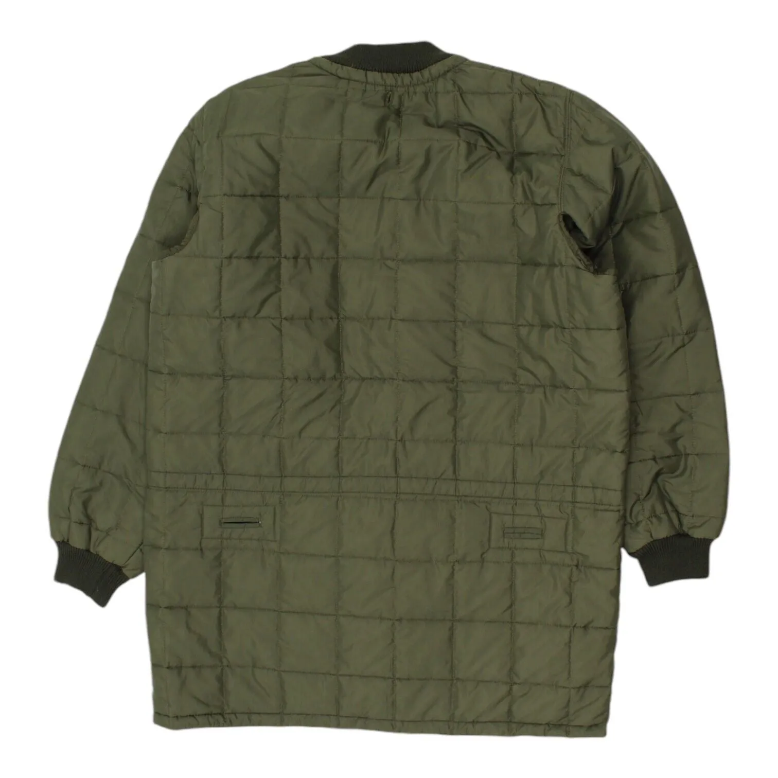 Esercito Mens Green Quilted Coat | Vintage High End Luxury Jacket