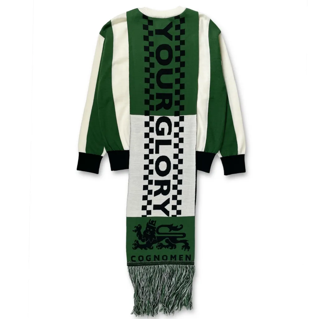 FOOTBALL SCARF KNIT