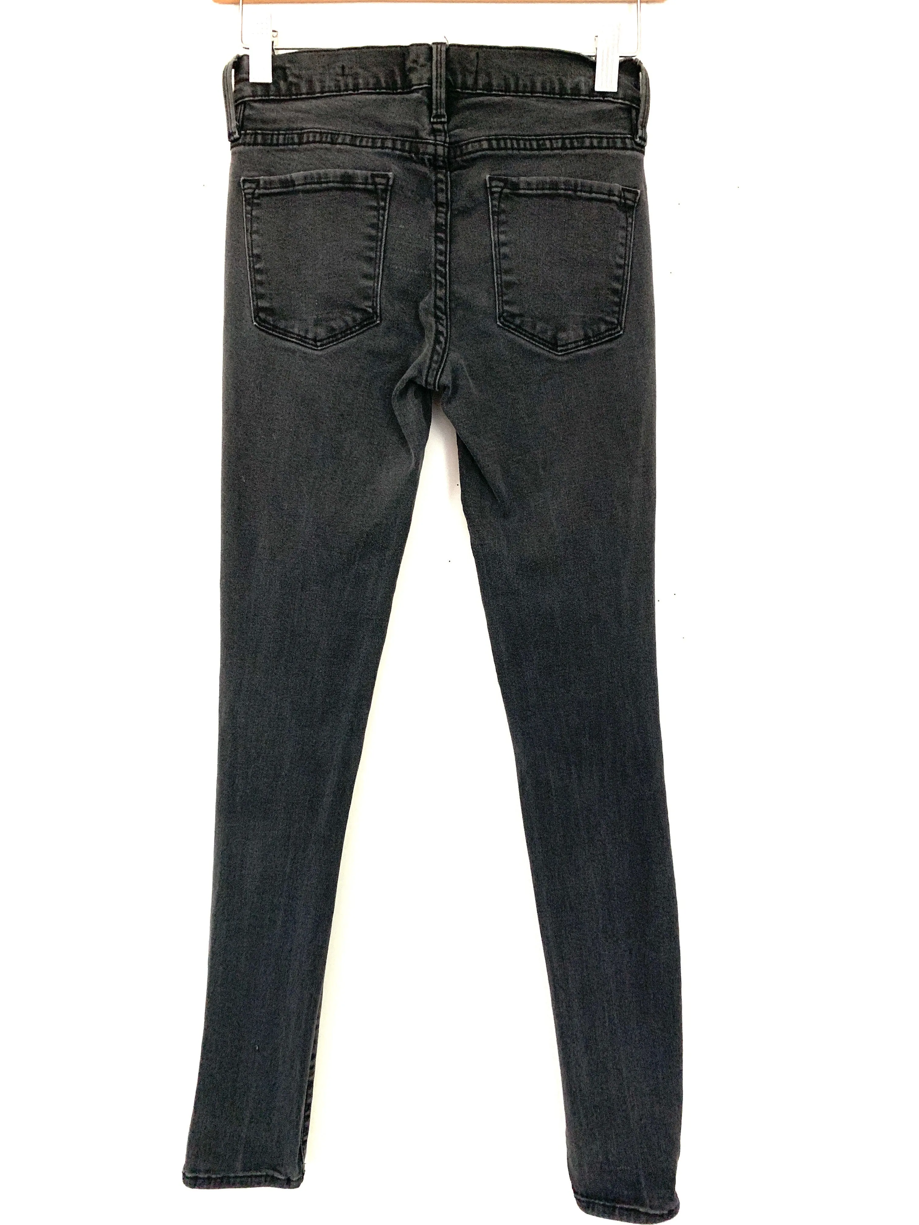 Frame Denim Dark Grey Le Skinny de Jeanne- Size 25 (Inseam 27”)