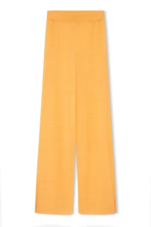 Golden Organic Linen Blend Knit Pant