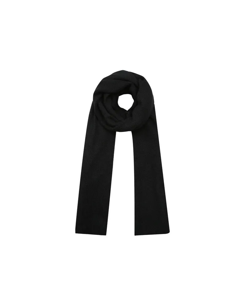 Grace & Mila Lancelot Wool Long Scarf - Black