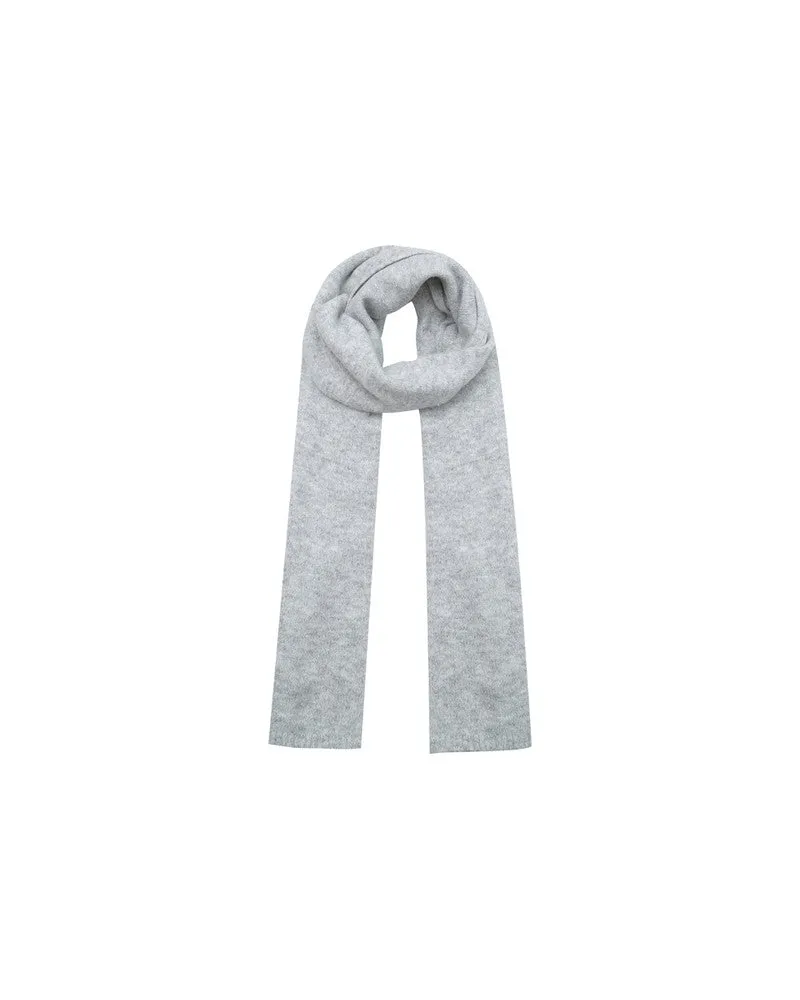 Grace & Mila Lancelot Wool Long Scarf - Grey