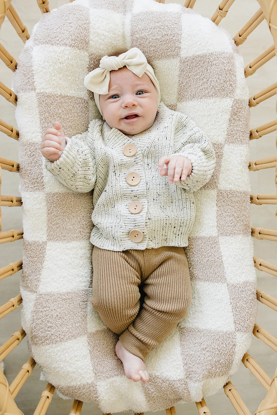 Heather Grey Chunky Knit Cardigan