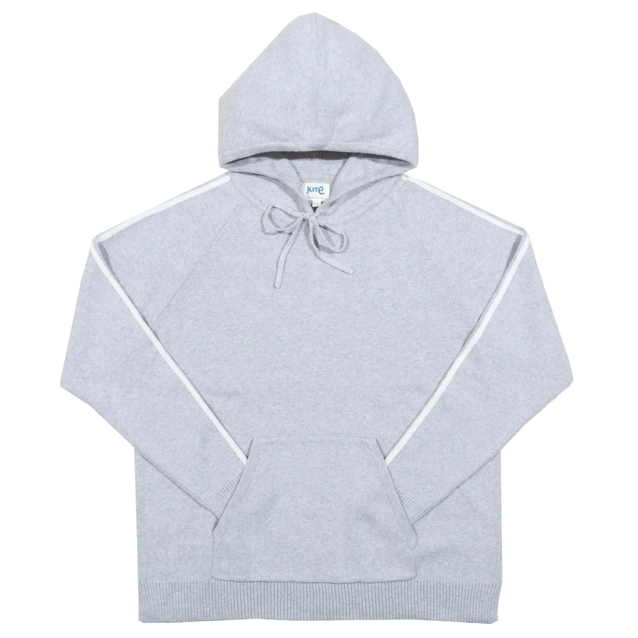 Hinton knit hoody grey