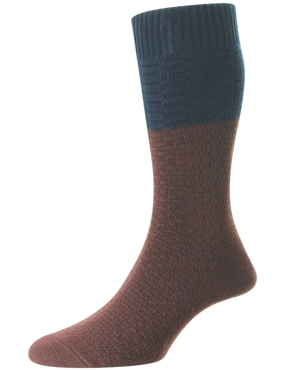 HJ Hall Cedar Chunky Cotton Socks