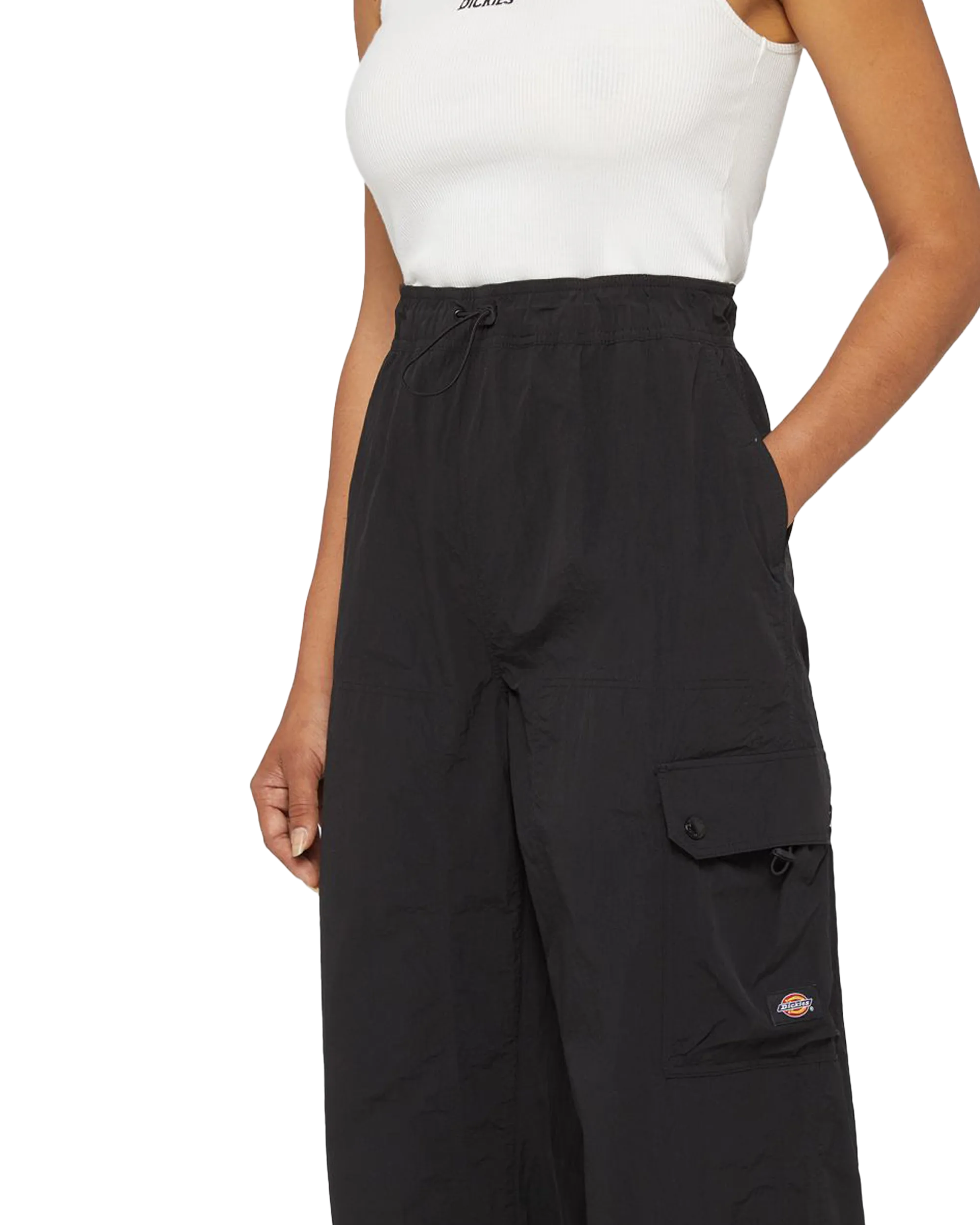 Jackson Womens Cargo Trousers in Black