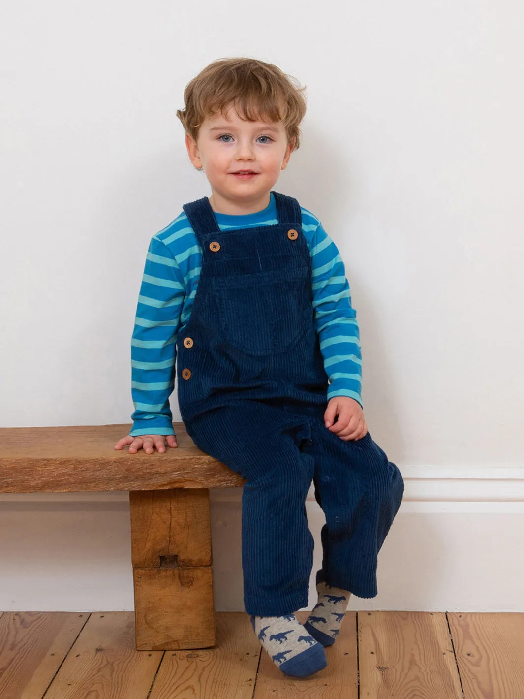 Jumbo cord dungarees