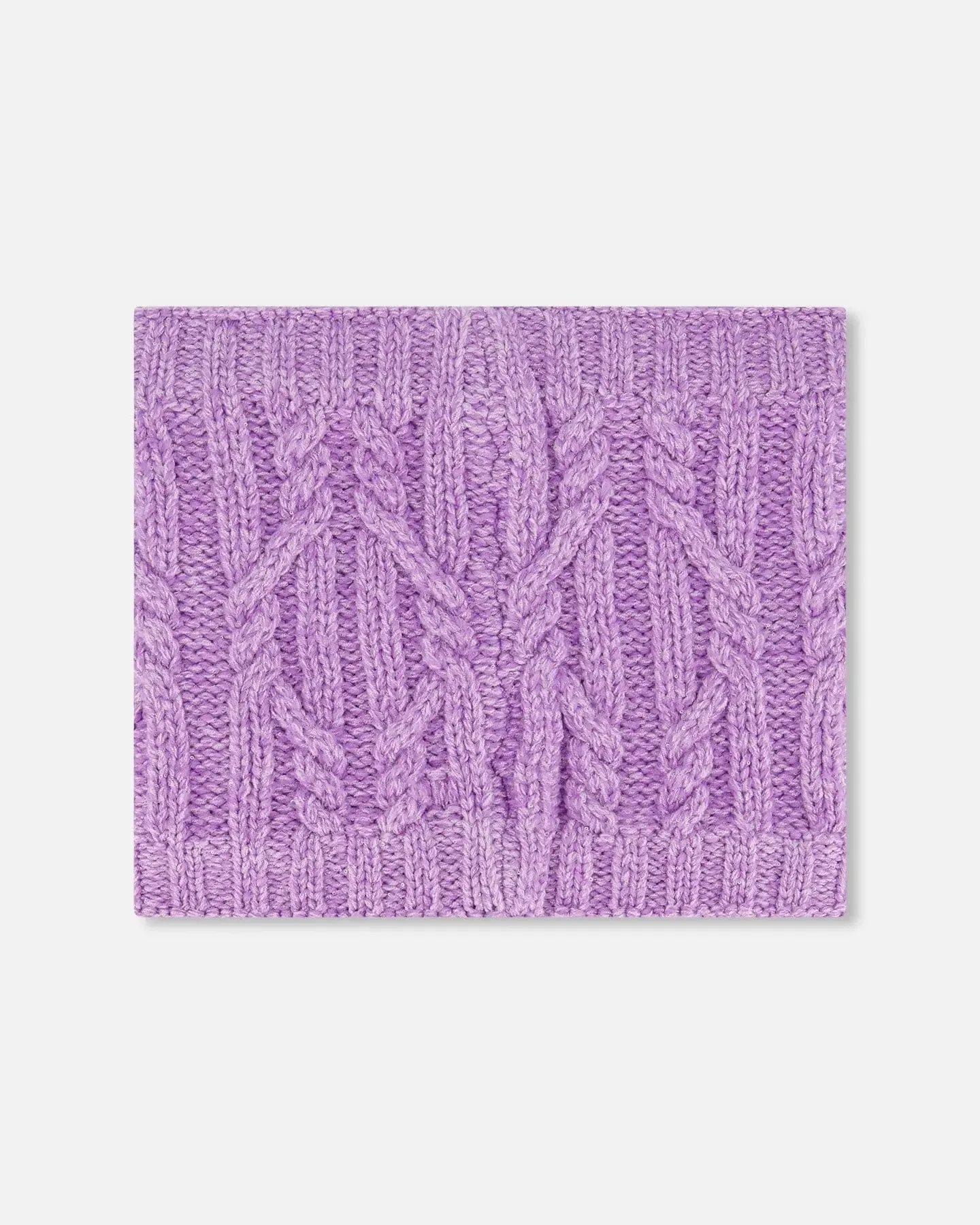 Knit Neckwarmer Purple