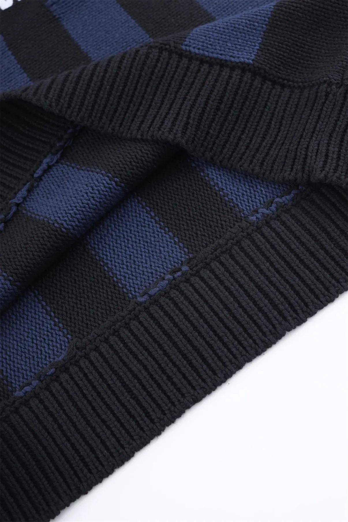 Knitwear Footy Navy/Black   | Unknown